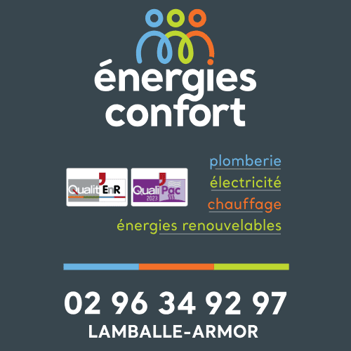 ENERGIE CONFORT - ELECTRICITE PLOMBERIE CHAUFFAGE ENERGIES CONFORT - Salon de l'Habitat de Lamballe 2023